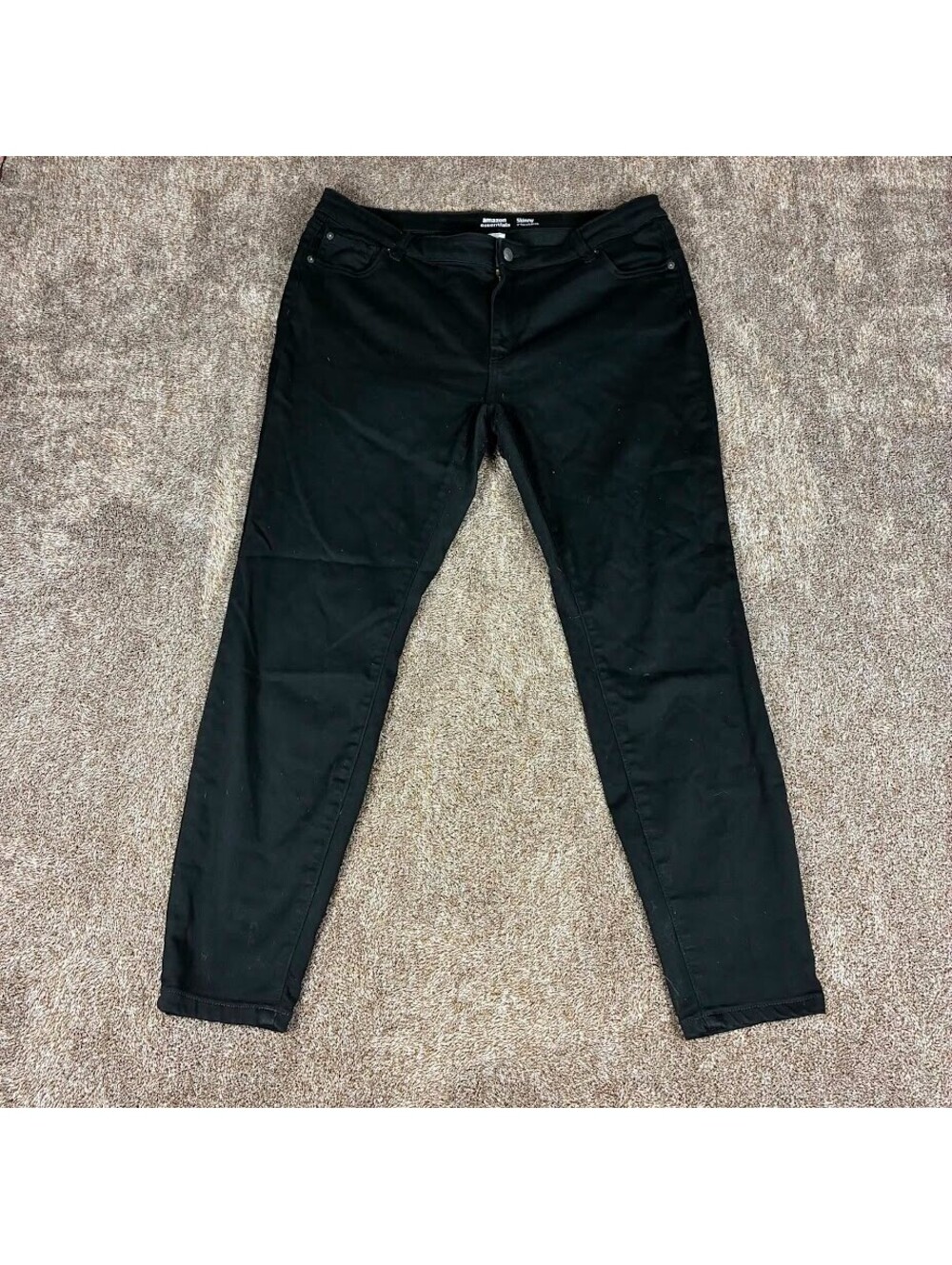 Amazon Essentials Skinny Jeans Women's Size 18 Black